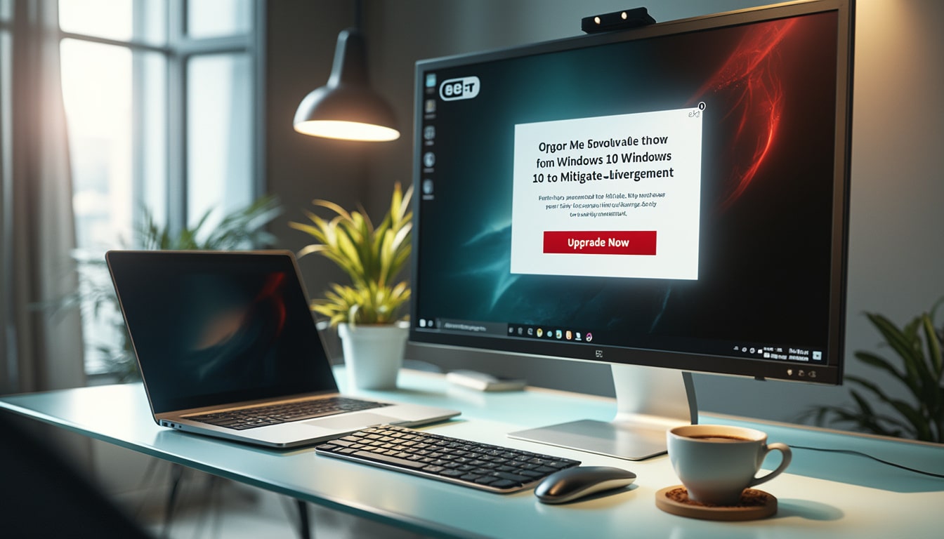 Eset warns: discover why switching from Windows 10 to Windows 11 is essential to eliminate security vulnerability risks. Protect your data and ensure the security of your system by taking this crucial update.