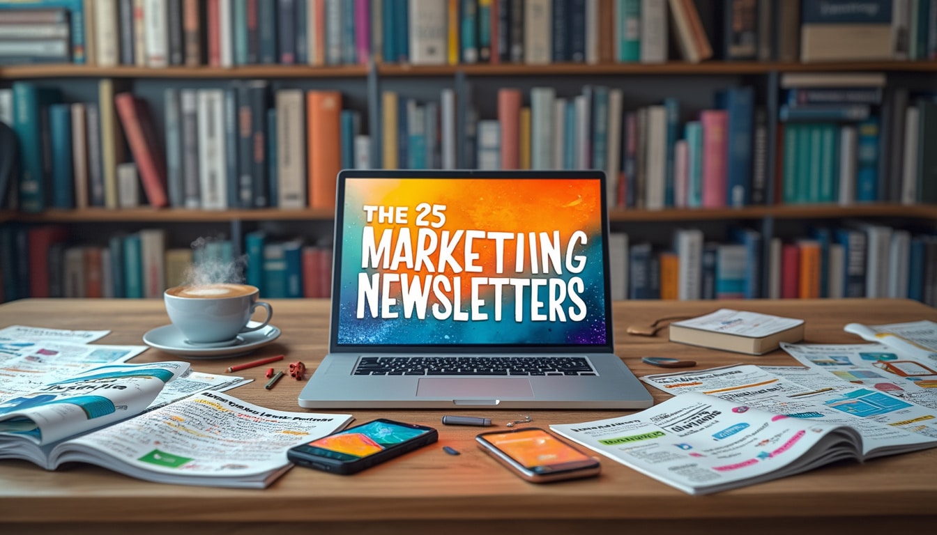 découvrez les 25 meilleures newsletters marketing à suivre en 2024 pour rester à jour sur les tendances, stratégies et innovations du secteur. boostez vos compétences marketing et inspirez-vous des experts grâce à cette sélection incontournable.