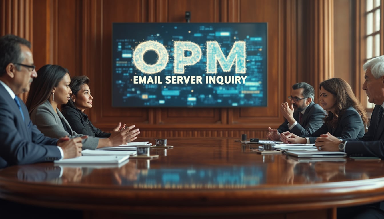 discover the latest developments regarding lawmakers demanding clarifications on the OPM email server, a case that raises serious concerns about the security and transparency of government communications.