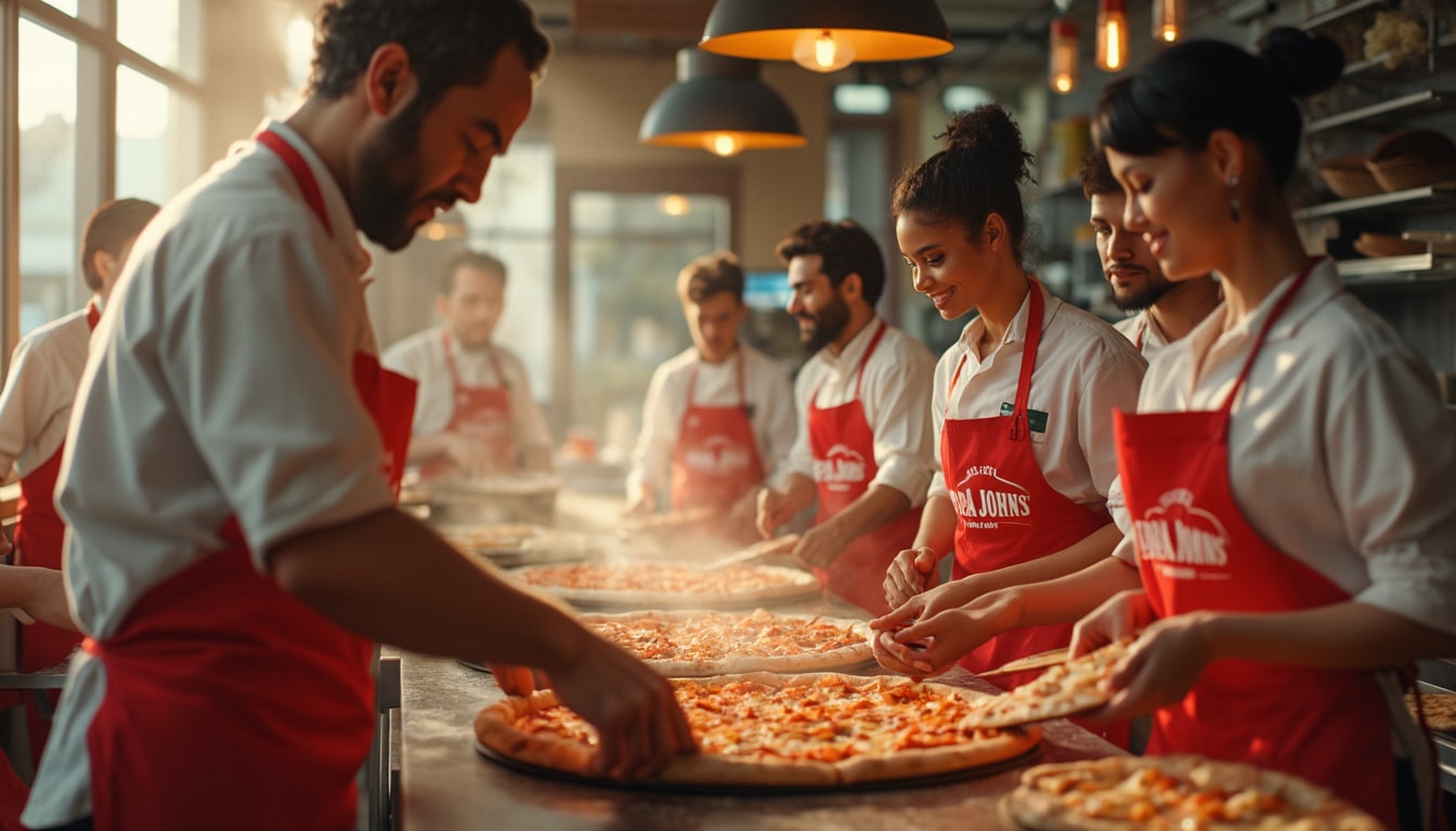 discover the new advertising campaign from papa john's that honors its pizza artisans. dive into the fascinating world of those who shape each pizza with love and expertise, and savor the art of artisanal making.